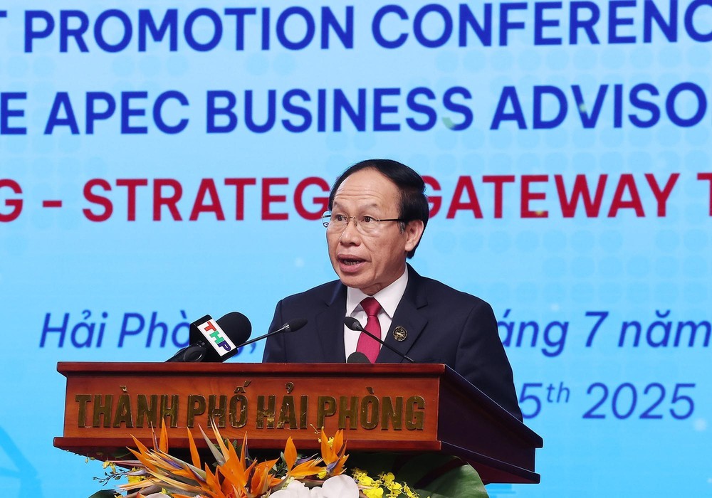 Chủ tịch nước Lương Cường: Hội nghị xúc tiến đầu tư Hải Phòng là thông điệp về khát vọng phát triển - Ảnh 4.