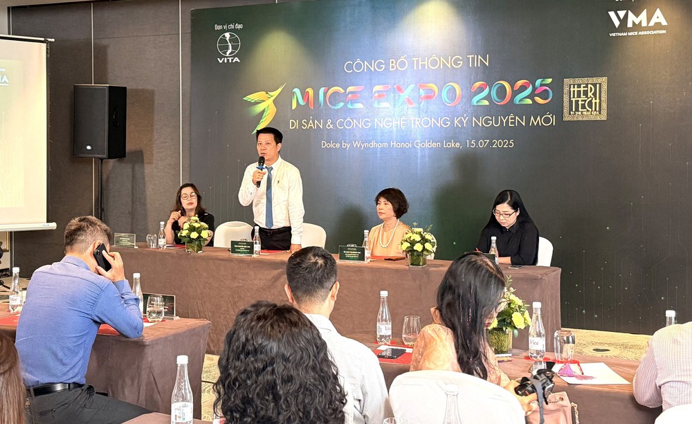 MICE EXPO 2025: Hướng đến di sản và công nghệ nhằm tạo động lực phát triển du lịch - Ảnh 1. MICE EXPO 2025: Hướng đến di sản và công nghệ nhằm tạo động lực phát triển du lịch - Ảnh 1.