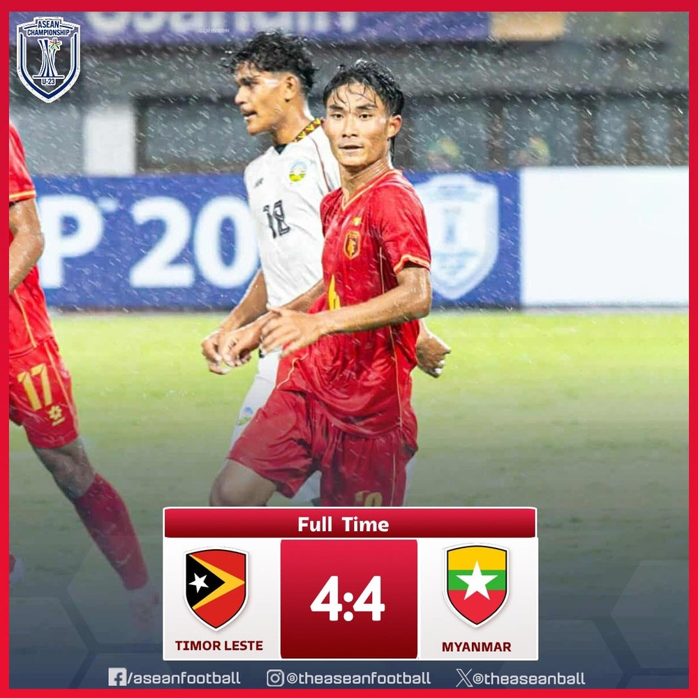 Xuất hiện trận đấu kịch tính nhất giải Đông Nam Á với 8 bàn thắng, Figo và Cannavaro ghi bàn - Ảnh 1.