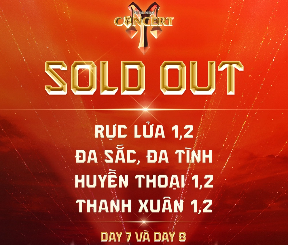 Vé concert Anh trai vượt ngàn chông gai 'sold out' nhanh chóng, khép lại hành trình đầy kỷ niệm - Ảnh 1.