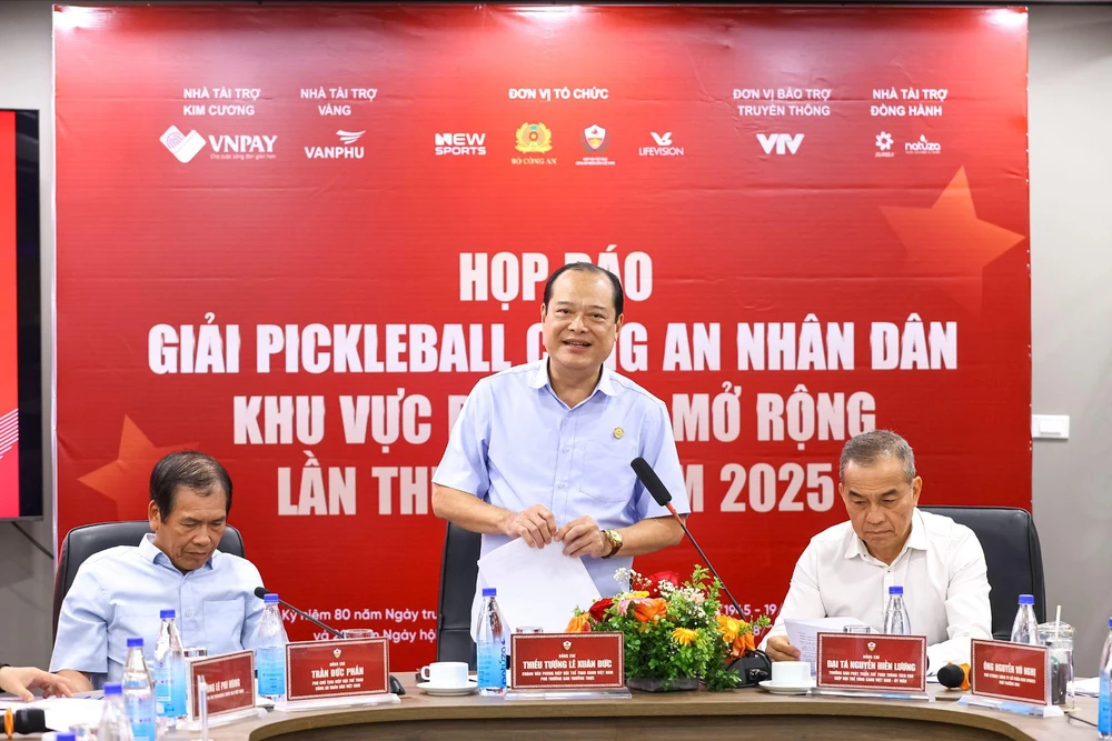 Giải Pickleball CAND 2025 -  Khi thể thao trở thành cầu nối bản lĩnh và văn hóa lực lượng - Ảnh 2.