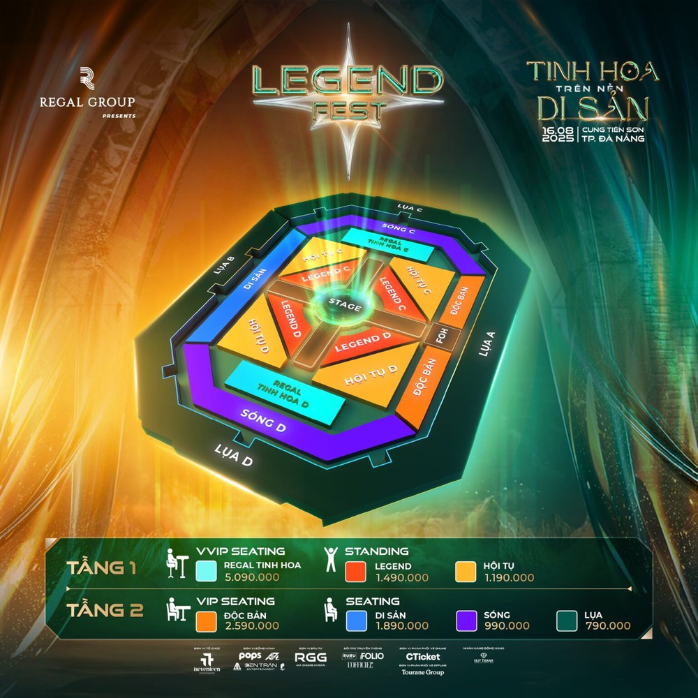 Hội "anh trai – em xinh" hot nhất Vbiz cùng tề tựu tại sân khấu xoay 360 độ Legend Fest 2025 - Ảnh 2. Hội "anh trai – em xinh" hot nhất Vbiz cùng tề tựu tại sân khấu xoay 360 độ Legend Fest 2025 - Ảnh 2.