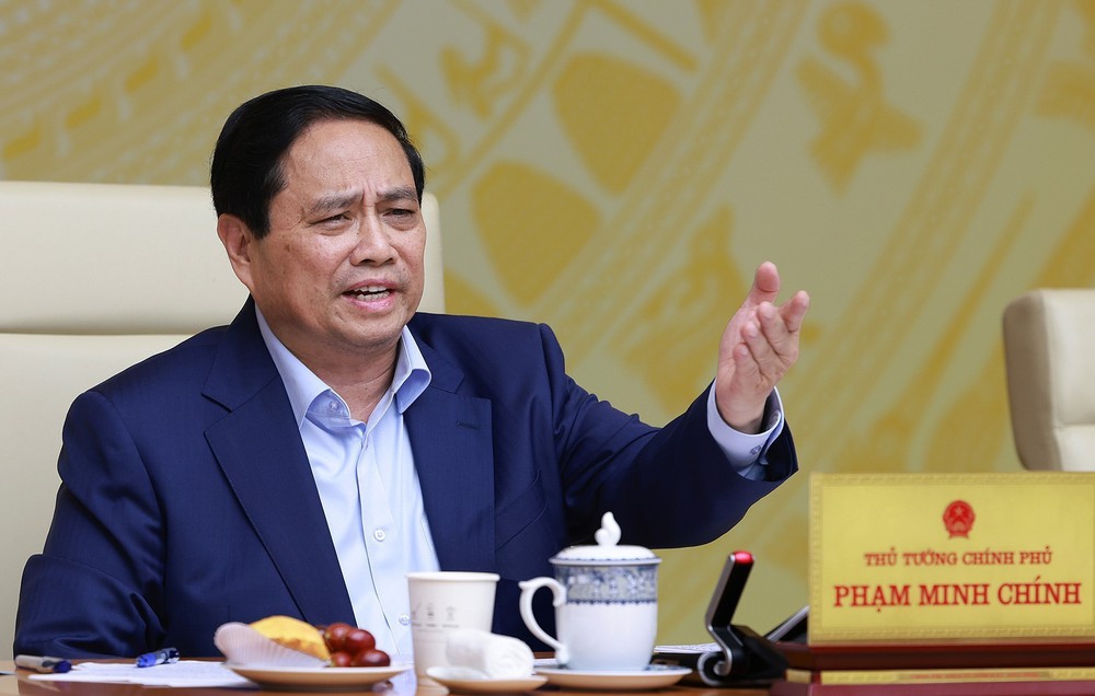 Thủ tướng Phạm Minh Chính chủ trì Hội nghị trực tuyến toàn quốc về kịch bản tăng trưởng - Ảnh 3.