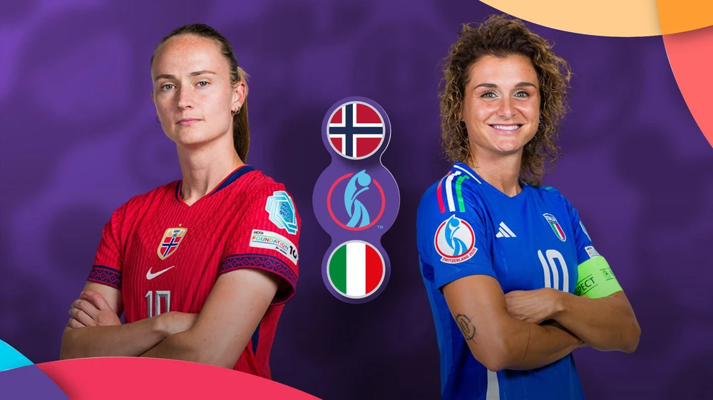 Nhận định, soi tỷ lệ nữ Na Uy vs nữ Italy 02h00 ngày 17/07, tứ kết EURO nữ 2025 - Ảnh 1.