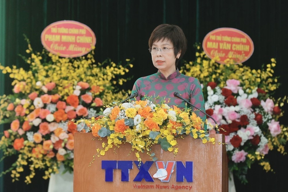 Đại hội Đảng bộ TTXVN lần thứ 27: Tiếp tục khẳng định vai trò cơ quan báo chí đa phương tiện chủ lực - Ảnh 4.