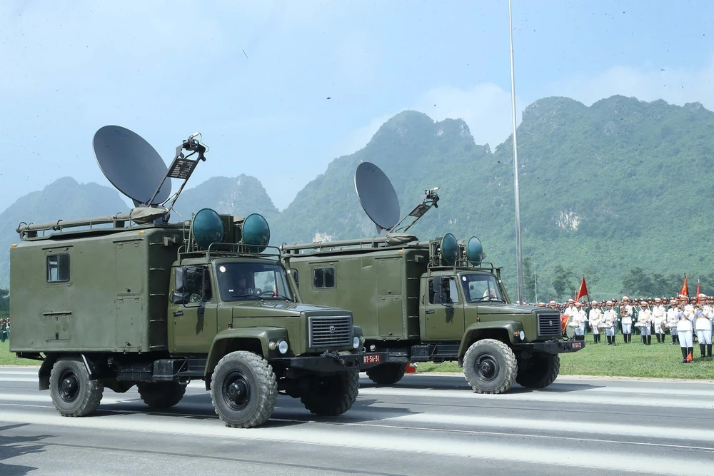 Hình ảnh khối xe thiết giáp tại tổng hợp luyện diễu binh, diễu hành kỷ niệm 80 năm Quốc khánh 2/9 - Ảnh 12.