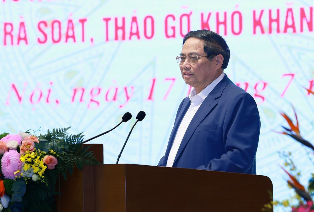 Thủ tướng chủ trì Hội nghị toàn quốc đánh giá kết quả tháo gỡ khó khăn cho các dự án - Ảnh 6.