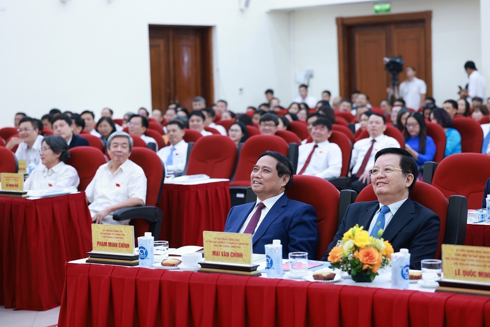 Thủ tướng Phạm Minh Chính dự Đại hội Đảng bộ Thông tấn xã Việt Nam lần thứ 27, nhiệm kỳ 2025 - 2030 - Ảnh 10. Thủ tướng Phạm Minh Chính dự Đại hội Đảng bộ Thông tấn xã Việt Nam lần thứ 27, nhiệm kỳ 2025 - 2030 - Ảnh 10.