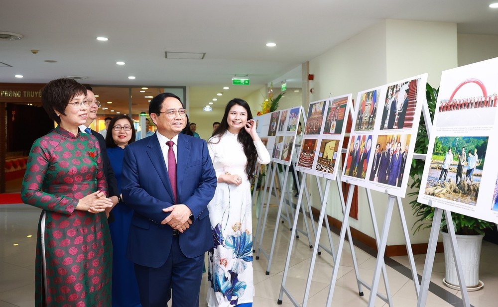 Thủ tướng Phạm Minh Chính dự Đại hội Đảng bộ Thông tấn xã Việt Nam lần thứ 27, nhiệm kỳ 2025 - 2030 - Ảnh 6. Thủ tướng Phạm Minh Chính dự Đại hội Đảng bộ Thông tấn xã Việt Nam lần thứ 27, nhiệm kỳ 2025 - 2030 - Ảnh 6.