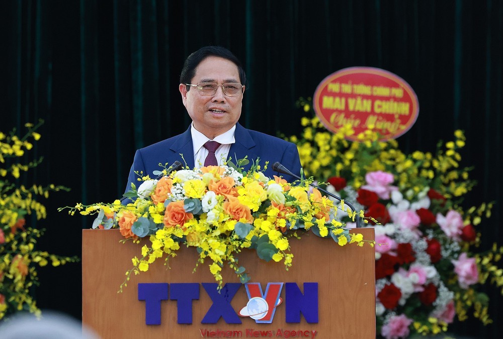Thủ tướng Phạm Minh Chính dự Đại hội Đảng bộ Thông tấn xã Việt Nam lần thứ 27, nhiệm kỳ 2025 - 2030 - Ảnh 14. Thủ tướng Phạm Minh Chính dự Đại hội Đảng bộ Thông tấn xã Việt Nam lần thứ 27, nhiệm kỳ 2025 - 2030 - Ảnh 14.