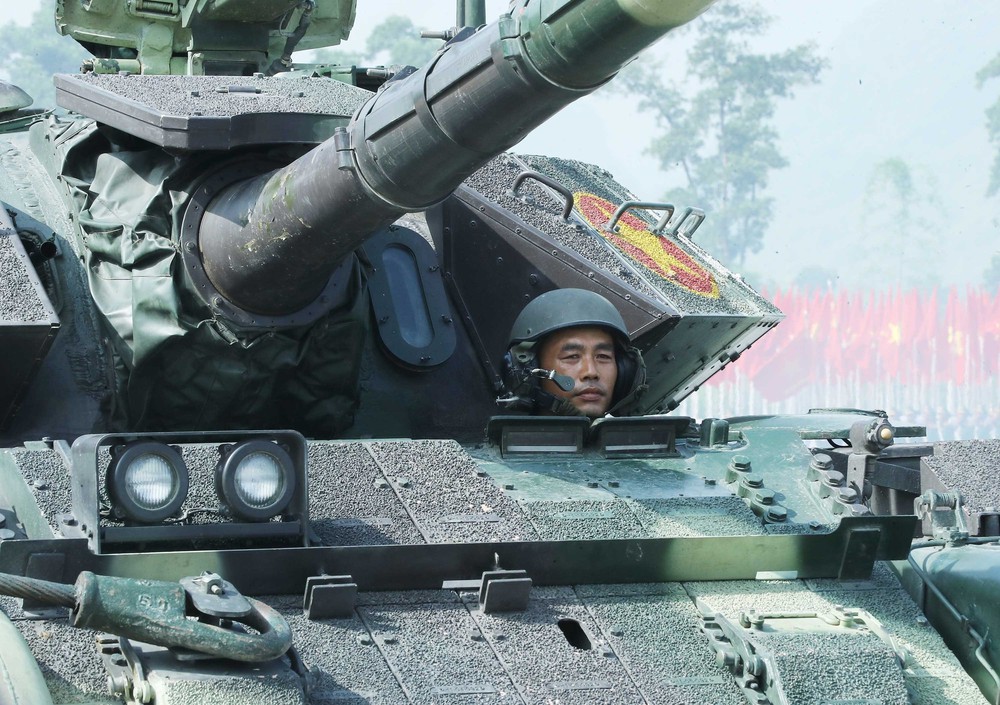 Hình ảnh khối xe thiết giáp tại tổng hợp luyện diễu binh, diễu hành kỷ niệm 80 năm Quốc khánh 2/9 - Ảnh 11.