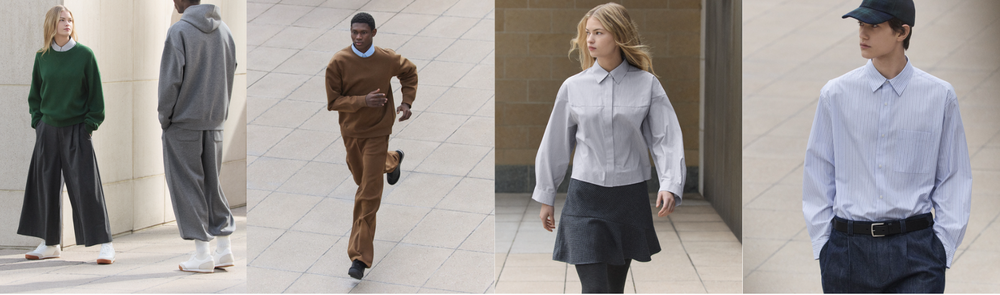BST UNIQLO : C Thu/Đông “Hiện đại trong từng chuyển động” hé lộ những thiết kế đầu tiên - Ảnh 1. BST UNIQLO : C Thu/Đông “Hiện đại trong từng chuyển động” hé lộ những thiết kế đầu tiên - Ảnh 1.