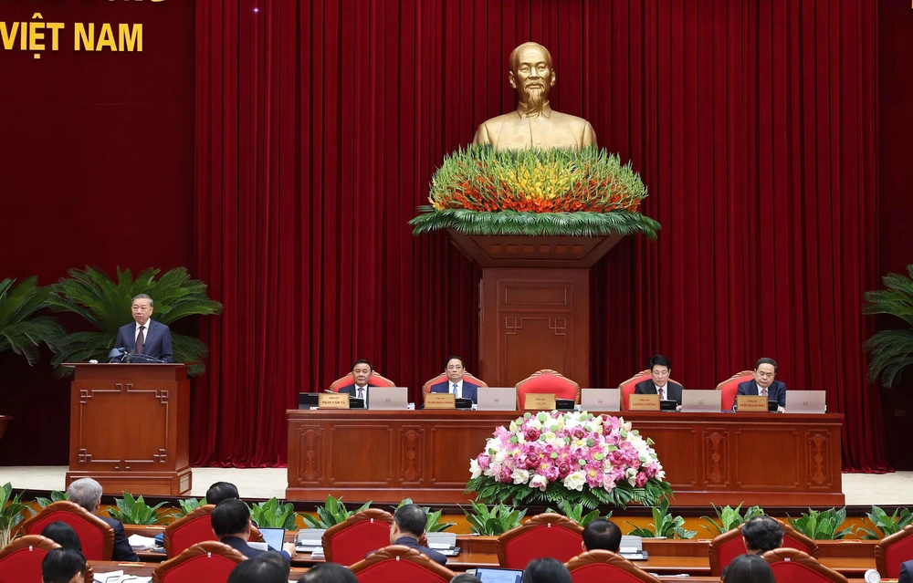 Phát biểu của Tổng Bí thư Tô Lâm tại Phiên khai mạc Hội nghị Trung ương lần thứ mười hai Ban Chấp hành Trung ương Đảng khóa XIII - Ảnh 4.
