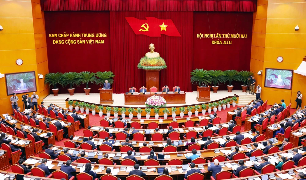 Phát biểu của Tổng Bí thư Tô Lâm tại Phiên khai mạc Hội nghị Trung ương lần thứ mười hai Ban Chấp hành Trung ương Đảng khóa XIII - Ảnh 3.