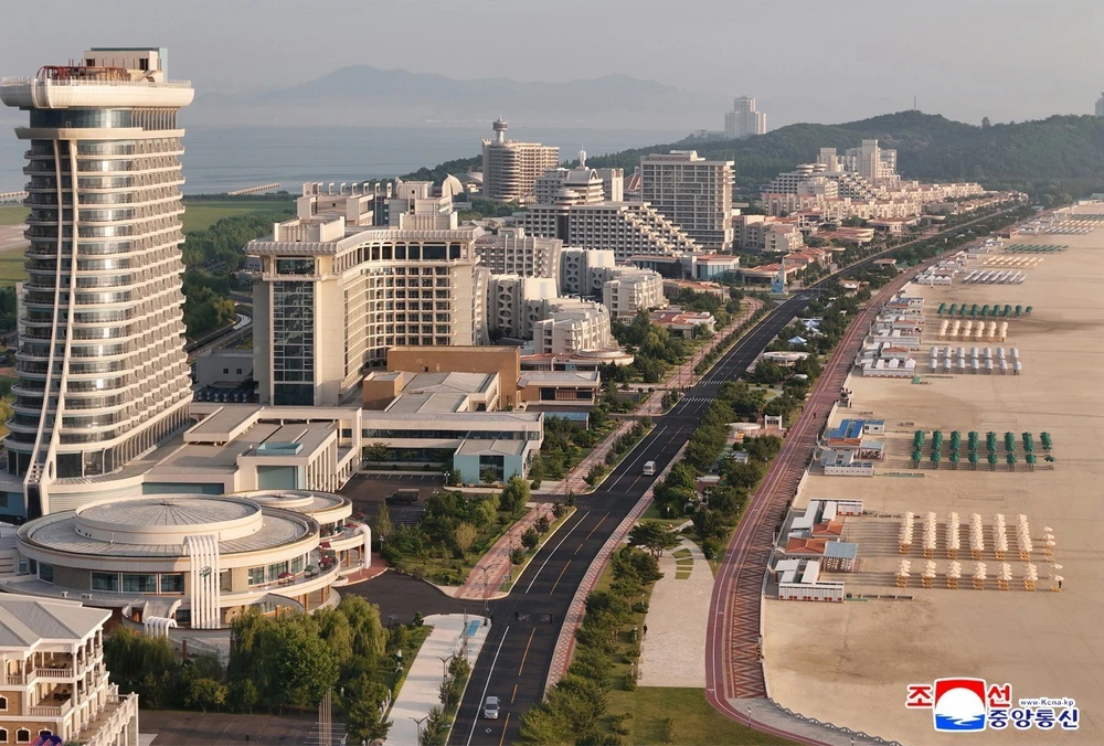 Triều Tiên tạm ngừng đón du khách nước ngoài đến khu nghỉ dưỡng mới - Ảnh 1. Triều Tiên tạm ngừng đón du khách nước ngoài đến khu nghỉ dưỡng mới - Ảnh 1.
