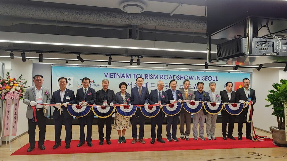 Văn phòng xúc tiến du lịch Việt Nam ra mắt tại Seol, tăng cường thu hút khách Hàn Quốc - Ảnh 1. Văn phòng xúc tiến du lịch Việt Nam ra mắt tại Seol, tăng cường thu hút khách Hàn Quốc - Ảnh 1.