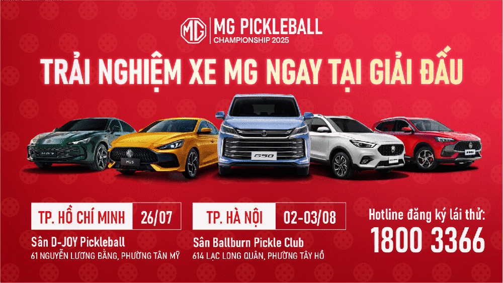 Khởi động Giải đấu MG Pickleball Championship 2025 - Ảnh 1.