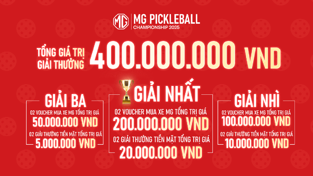 Khởi động Giải đấu MG Pickleball Championship 2025 - Ảnh 2.