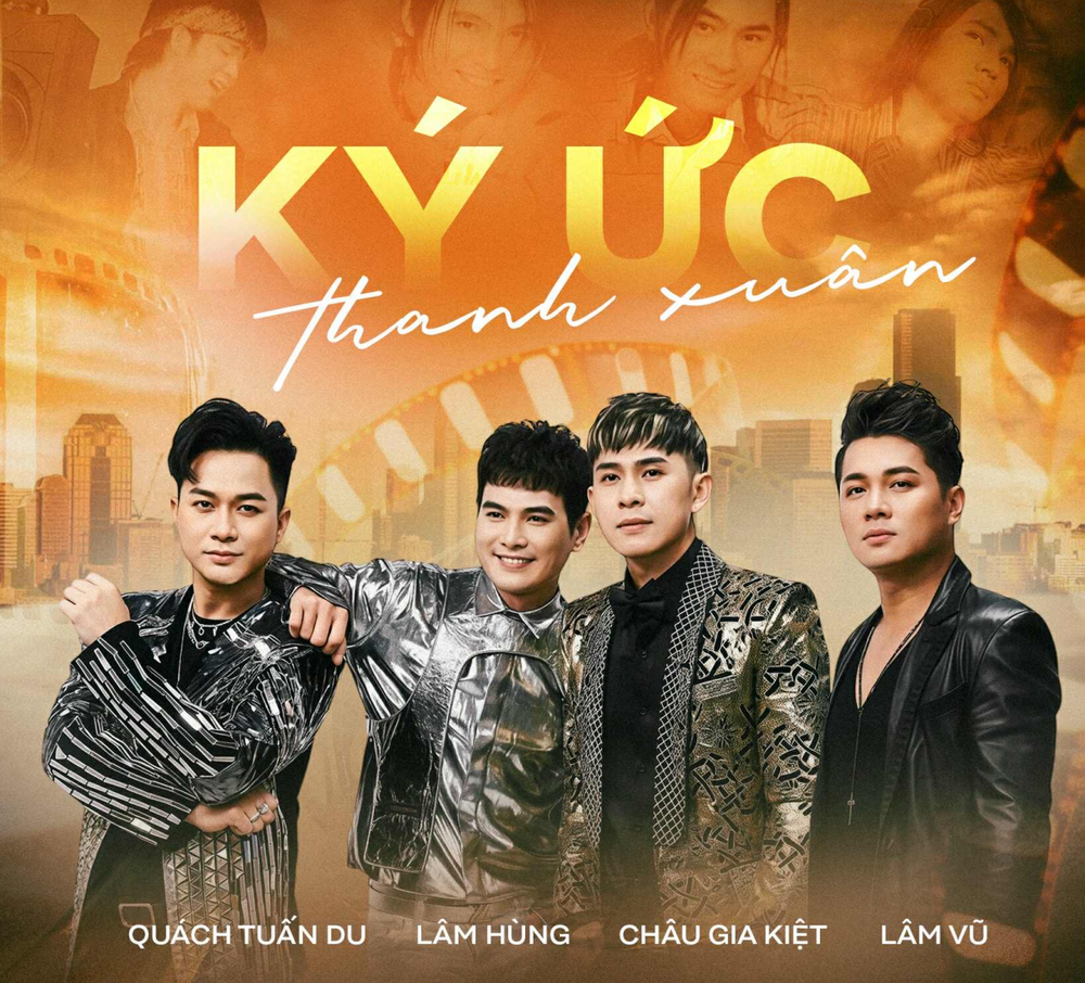 Lâm Hùng, Châu Gia Kiệt, Lâm Vũ và Quách Tuấn Du trở lại với đêm nhạc Ký ức thanh xuân - Ảnh 1.