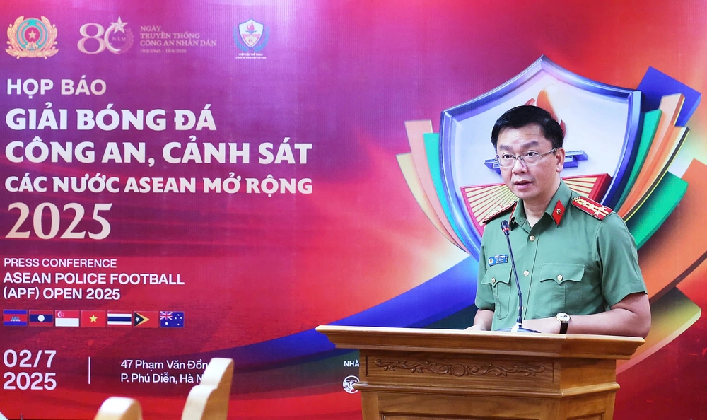 Việt Nam có hai đại diện dự Giải bóng đá Công an, Cảnh sát các nước ASEAN - Ảnh 1.