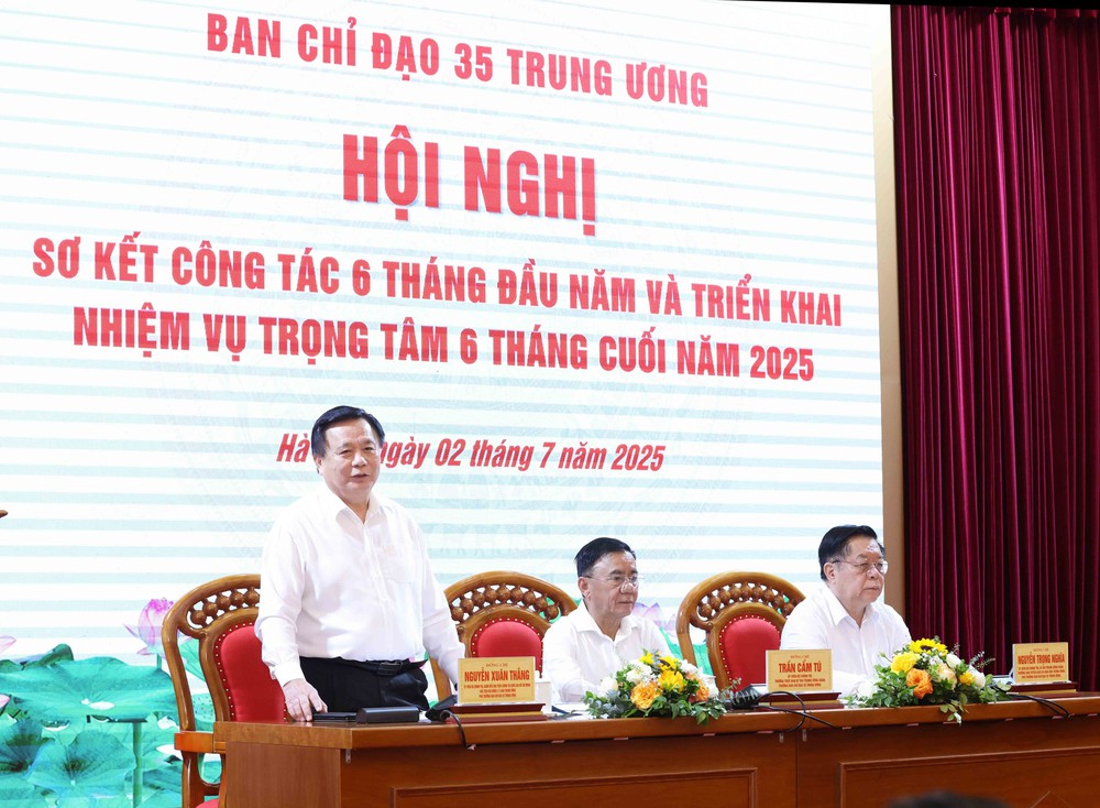 Ban Chỉ đạo 35 Trung ương triển khai nhiệm vụ 6 tháng cuối năm 2025 - Ảnh 5.