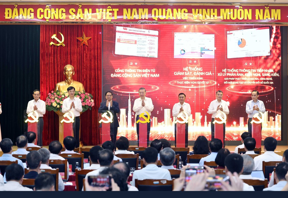 Tổng Bí thư Tô Lâm: Ưu tiên các nhiệm vụ khoa học, công nghệ, đổi mới sáng tạo, chuyển đổi số có tính đột phá, lan tỏa - Ảnh 3.