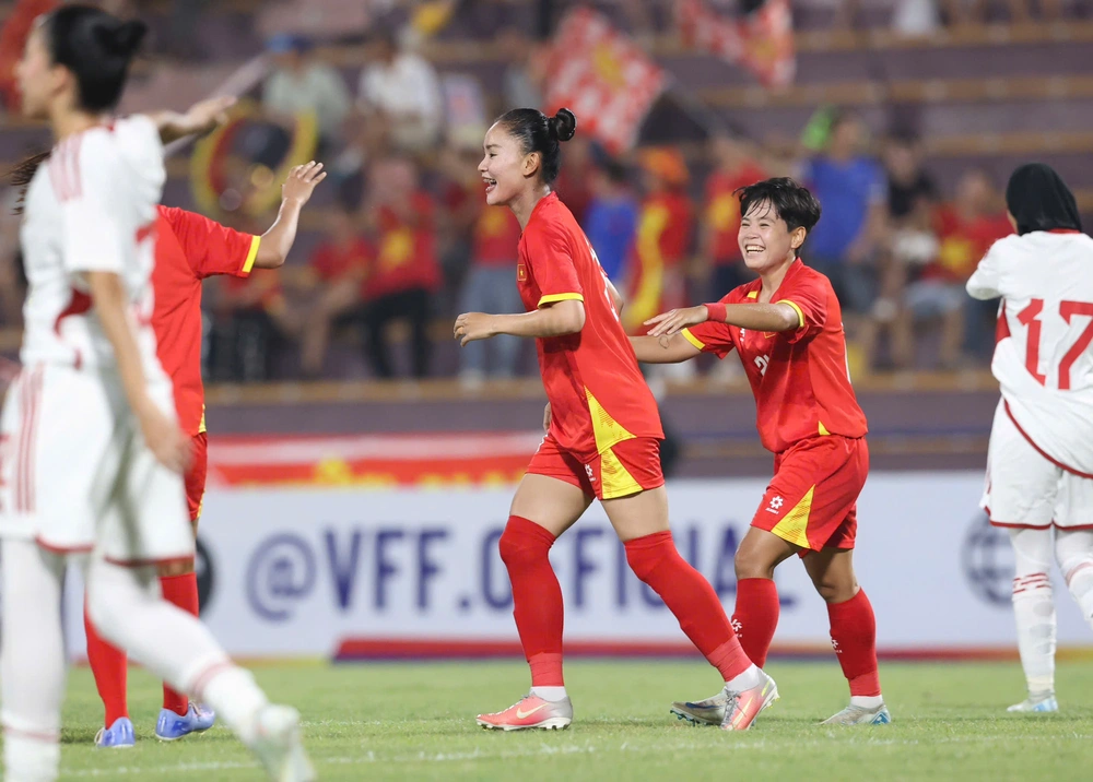 VTV5 VTV6 trực tiếp bóng đá Việt Nam vs Guam 19h00 hôm nay, vòng loại Asian Cup nữ 2026 - Ảnh 2.