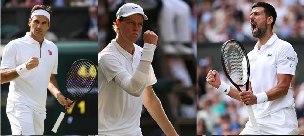 Jannik Sinner vượt mặt Djokovic và Federer, lập kỷ lục đặc biệt ở tuổi 23 - Ảnh 1.