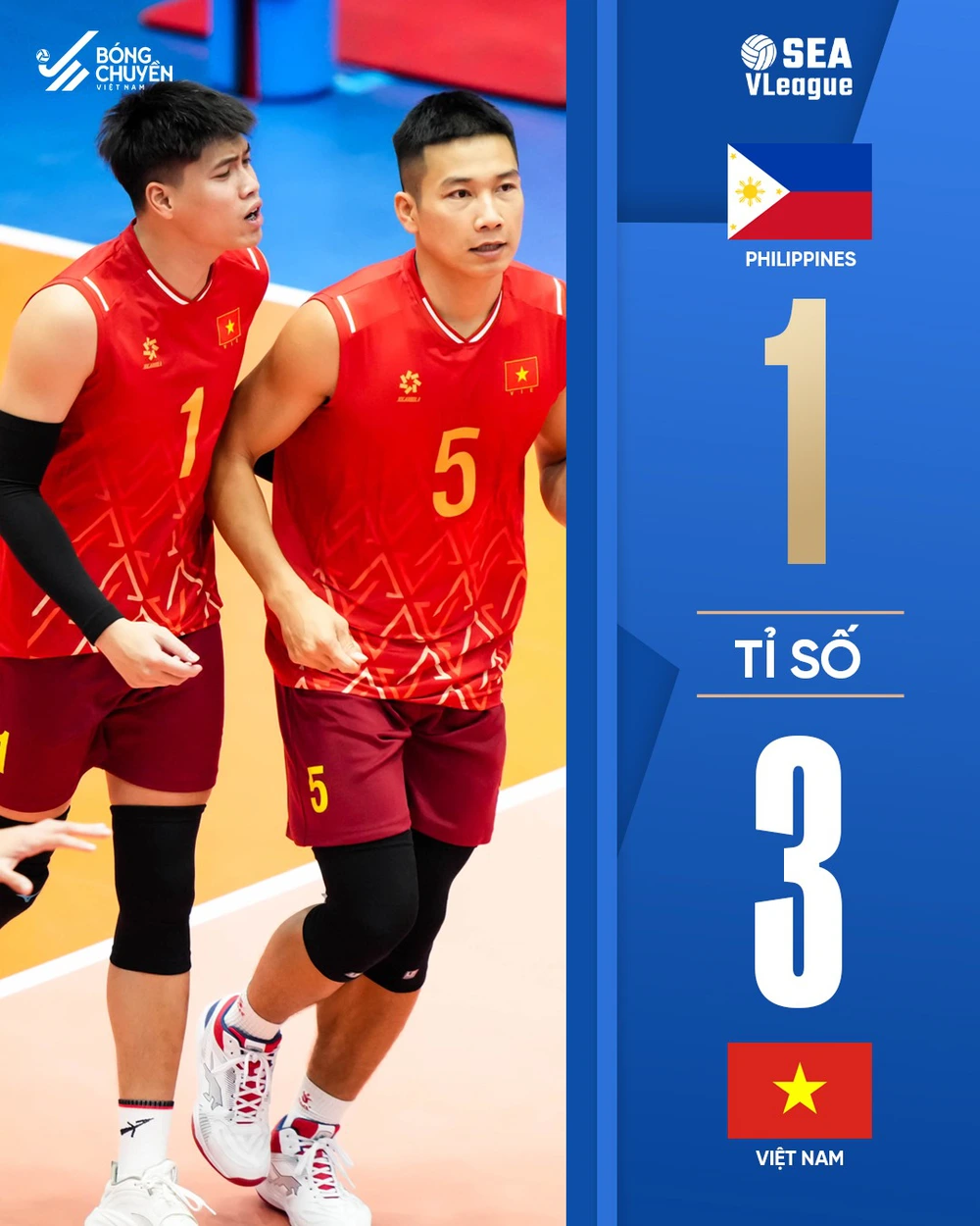 Bóng chuyền Việt Nam cuối cũng đã thắng Philippines sau 3 trận thua liên tiếp tại SEA V.League - Ảnh 1.