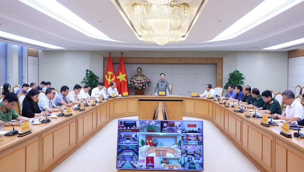 Ứng phó bão số 3: Phó Thủ tướng Trần Hồng Hà: Bảo vệ tính mạng người dân là ưu tiên hàng đầu - Ảnh 4.
