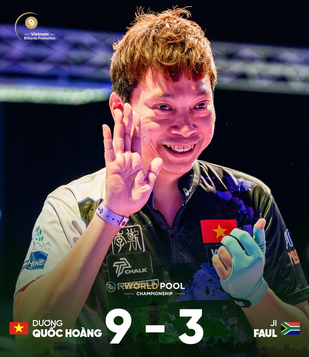 Việt Nam đại thắng ngày thi đấu mở màn World Pool Championship 2025 - Ảnh 1.