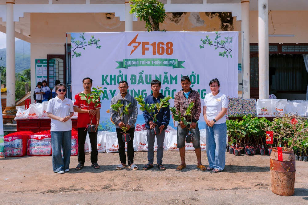Công ty TNHH Truyền thông và Giải trí F168 bằng hành trình thiện nguyện đầy ý nghĩa: Chung tay xây dựng cuộc sống tốt đẹp hơn - Ảnh 1.