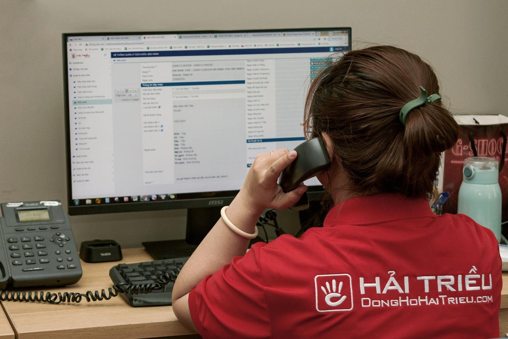Dưới 60 giây là tiêu chuẩn phản hồi Online tại Đồng Hồ Hải Triều - Ảnh 2.