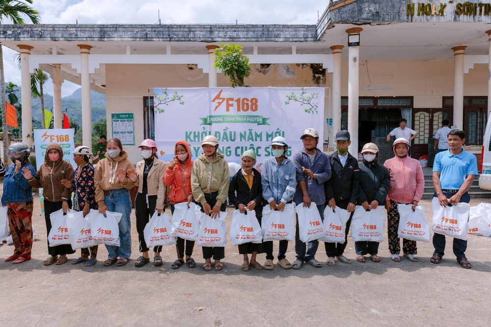 Công ty TNHH Truyền thông và Giải trí F168 bằng hành trình thiện nguyện đầy ý nghĩa: Chung tay xây dựng cuộc sống tốt đẹp hơn - Ảnh 2.