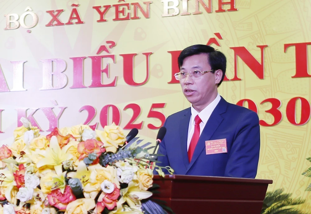 Trưởng Ban Chính sách, Chiến lược Trung ương Trần Lưu Quang dự Đại hội điểm cấp xã đầu tiên của tỉnh Lào Cai - Ảnh 5.