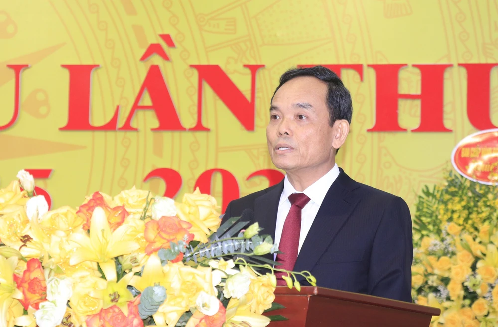 Trưởng Ban Chính sách, Chiến lược Trung ương Trần Lưu Quang dự Đại hội điểm cấp xã đầu tiên của tỉnh Lào Cai - Ảnh 4.