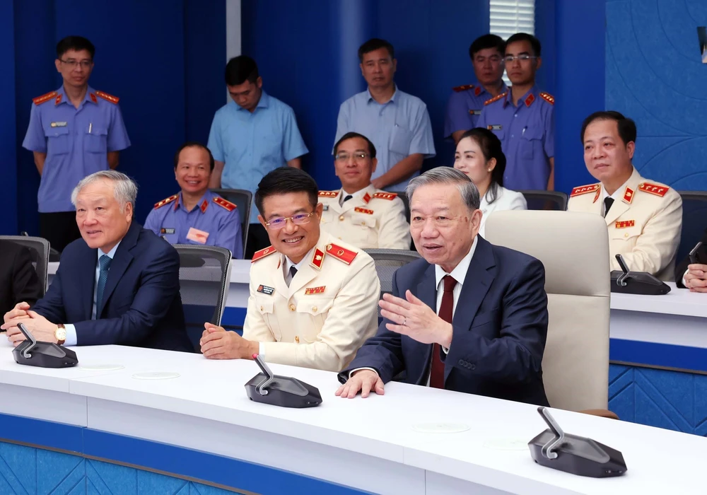 Tổng Bí thư Tô Lâm dự Lễ kỷ niệm 65 năm ngày truyền thống ngành Kiểm sát nhân dân - Ảnh 12.