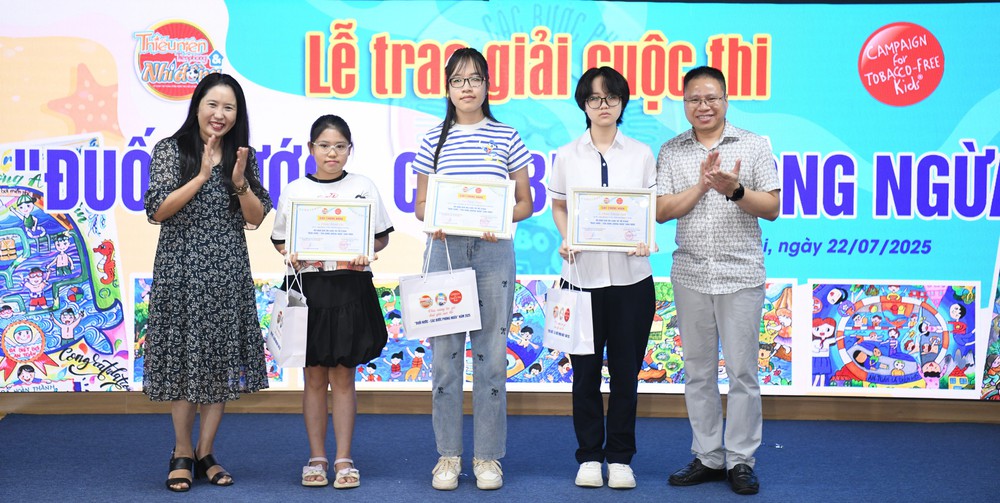 Trao giải cuộc thi 'Đuối nước – Các bước phòng ngừa' năm 2025 - Ảnh 2.