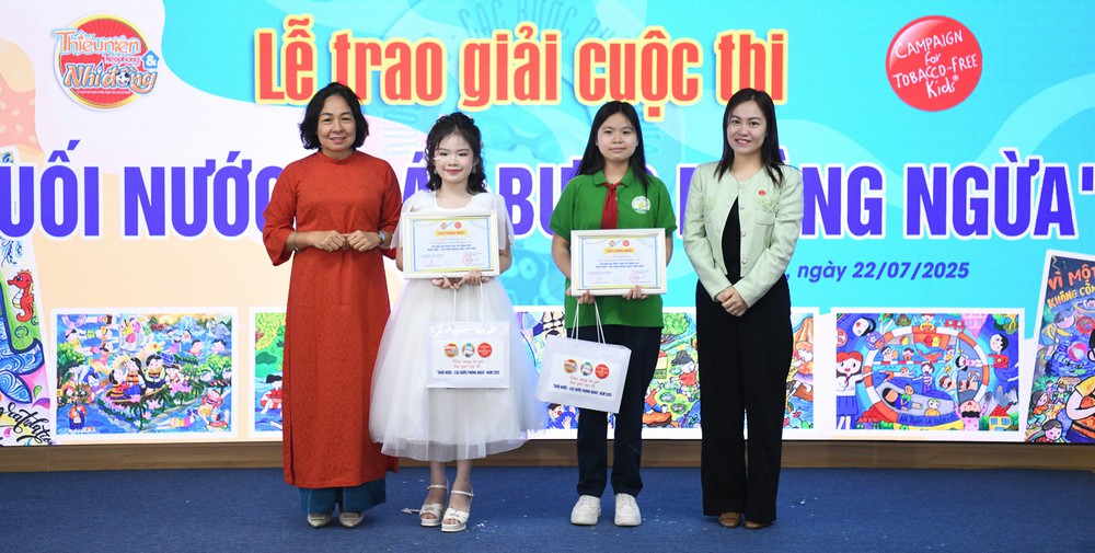 Trao giải cuộc thi 'Đuối nước – Các bước phòng ngừa' năm 2025 - Ảnh 1.