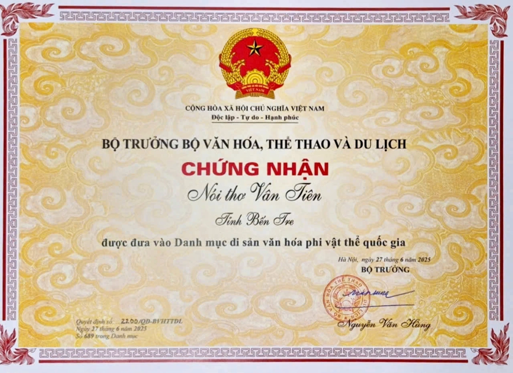 Sức sống của di sản Nói thơ Vân Tiên - Ảnh 3.