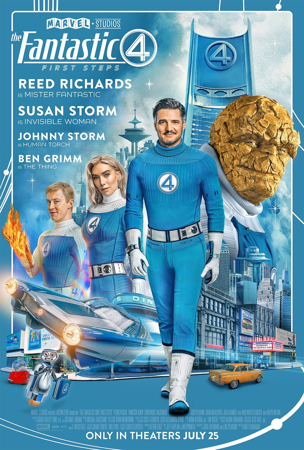 Phim &quot;The Fantastic Four: First Steps&quot;: Tình cảm gia đình là sức mạnh vô địch - Ảnh 4.