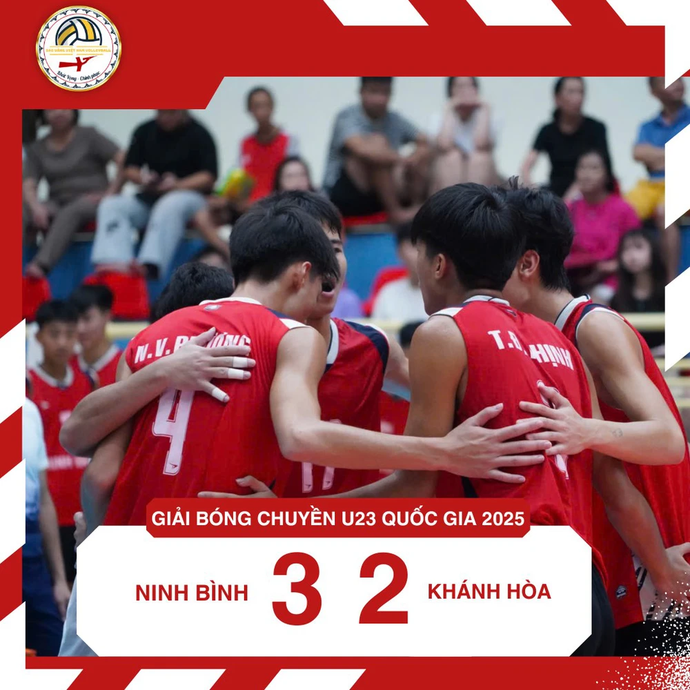 Xác định 2 đội vào chung kết giải bóng chuyền U23 Việt Nam - Ảnh 1.