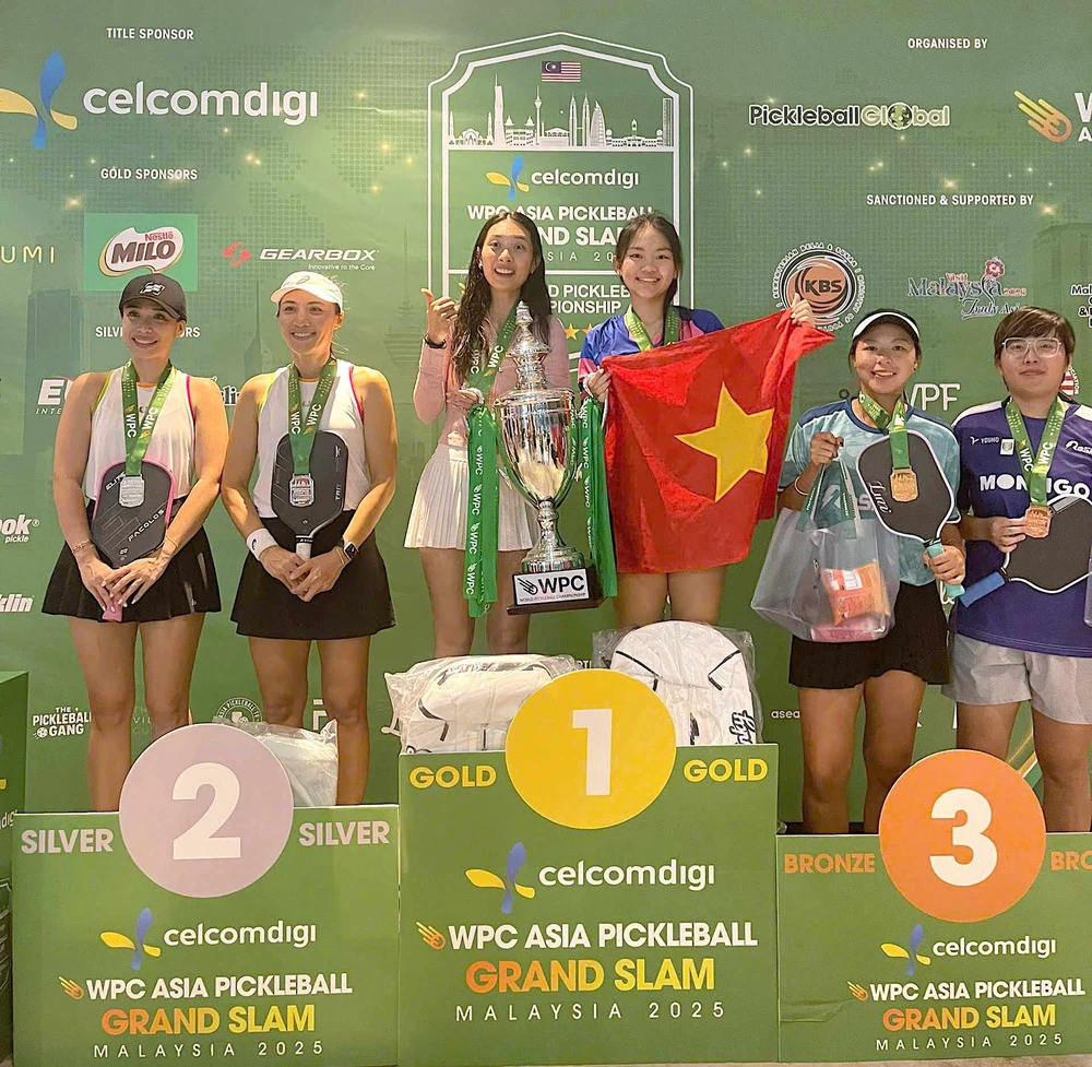 Nữ VĐV 17 tuổi trở thành người Việt Nam đầu tiên vô địch pickleball thế giới - Ảnh 2.
