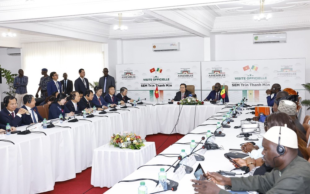 Chủ tịch Quốc hội Trần Thanh Mẫn hội đàm với Chủ tịch Quốc hội Senegal - Ảnh 6.