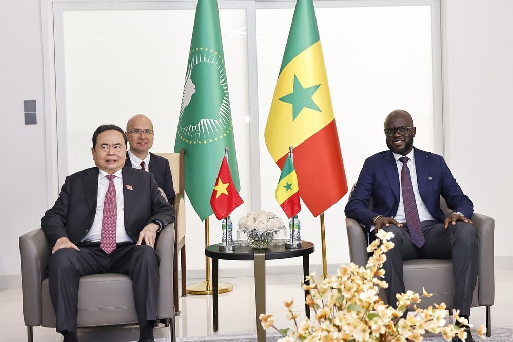 Chủ tịch Quốc hội Trần Thanh Mẫn hội đàm với Chủ tịch Quốc hội Senegal - Ảnh 4.