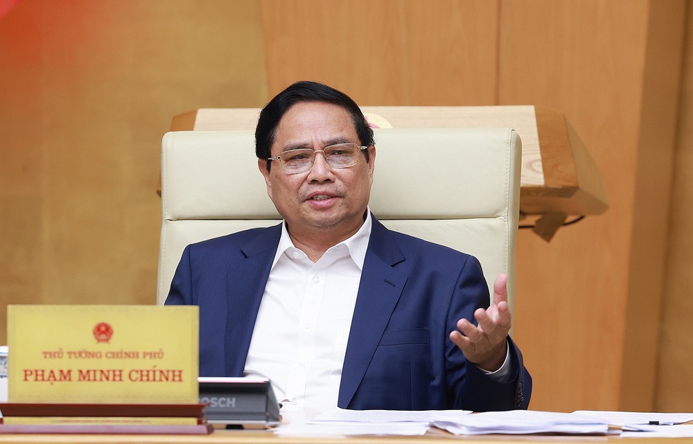 Thủ tướng Phạm Minh Chính: Loại bỏ tình trạng cấp trên &quot;hợp thức hóa&quot; cho cấp dưới - Ảnh 1.