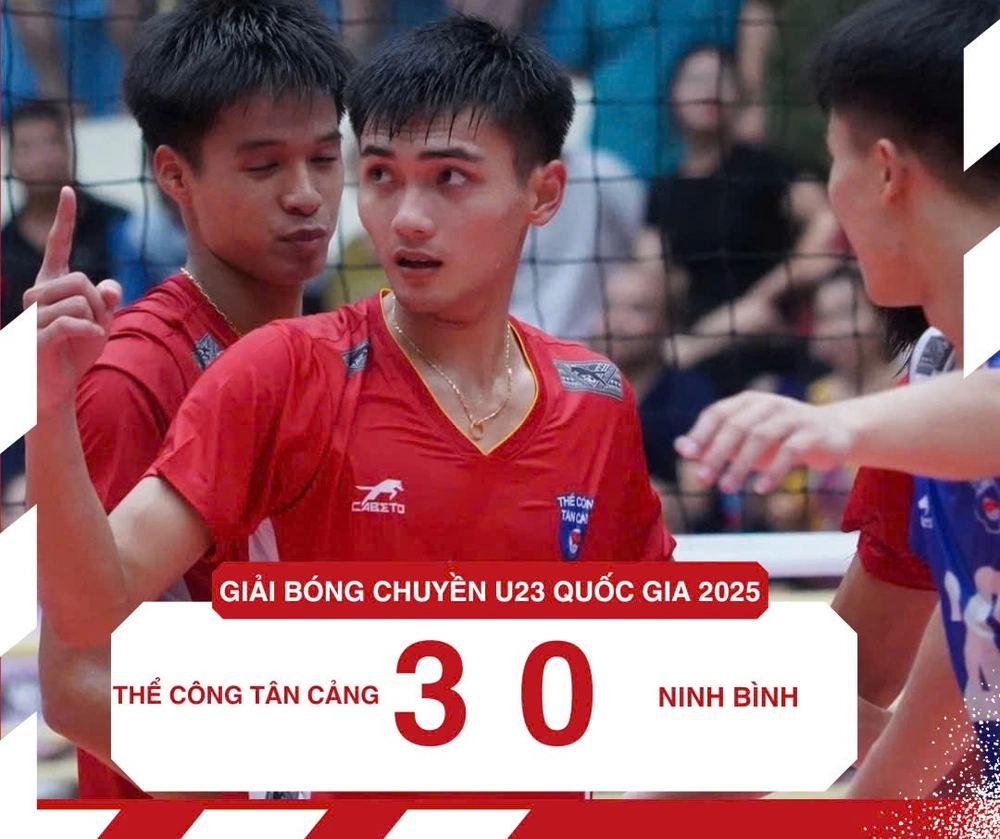 Giải vô địch bóng chuyền U23 quốc gia chứng kiến một đội 3 lần liên tiếp vô địch  - Ảnh 1.