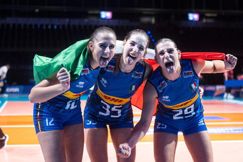 Tuyển Ý thắng áp đảo Brazil 3-0 ở VNL 2025