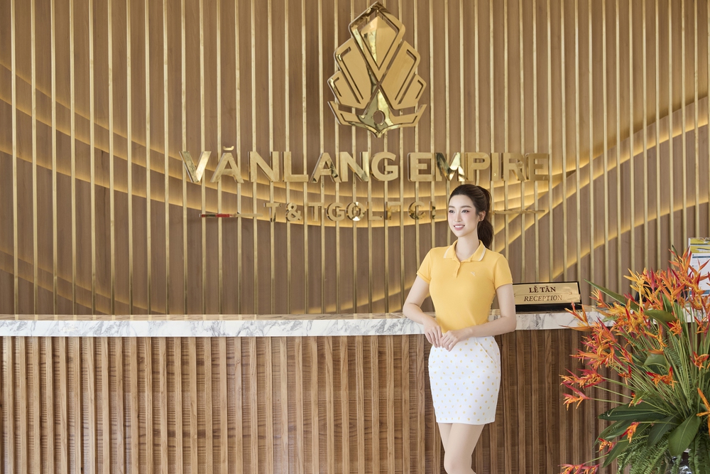 Hoa hậu Đỗ Mỹ Linh trở thành Đại sứ thương hiệu Văn Lang Empire T&T Golf Club – Biểu tượng giao thoa giữa thể thao tinh hoa và giá trị văn hóa Việt Nam - Ảnh 1.