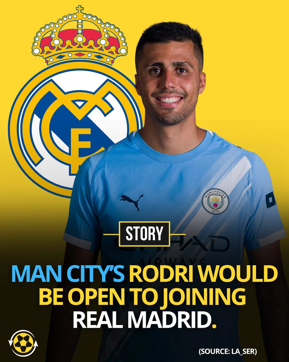 Real Madrid sẵn sàng nổ &quot;bom tấn&quot; Rodri?